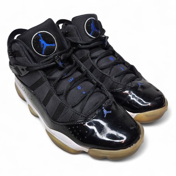 Nike Air Jordan 6 Rings Sneakers Men's Space Jam Patent Basketball Street 11 - Picture 1 of 14